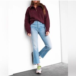 Mother Jeans The Tripper Ankle in “Ripe for the Squeeze”